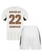 Bayer Leverkusen Victor Boniface #22 Vieraspaita Lasten 2024-25 Lyhythihainen (+ shortsit)